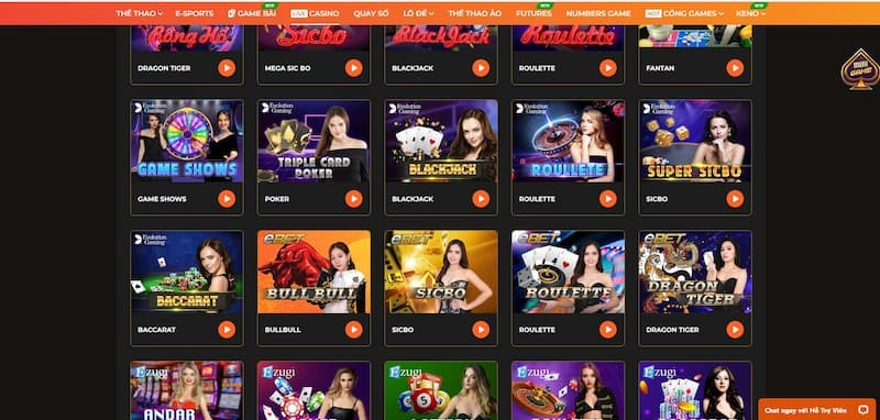 Cân nhắc chọn trò chơi thích hợp khi tham gia tại Casino SV88